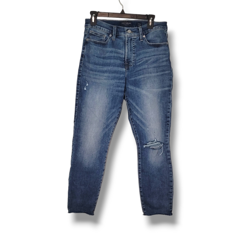 Lucky Brand Ava Mid Rise Skinny Ankle Size 10/30A